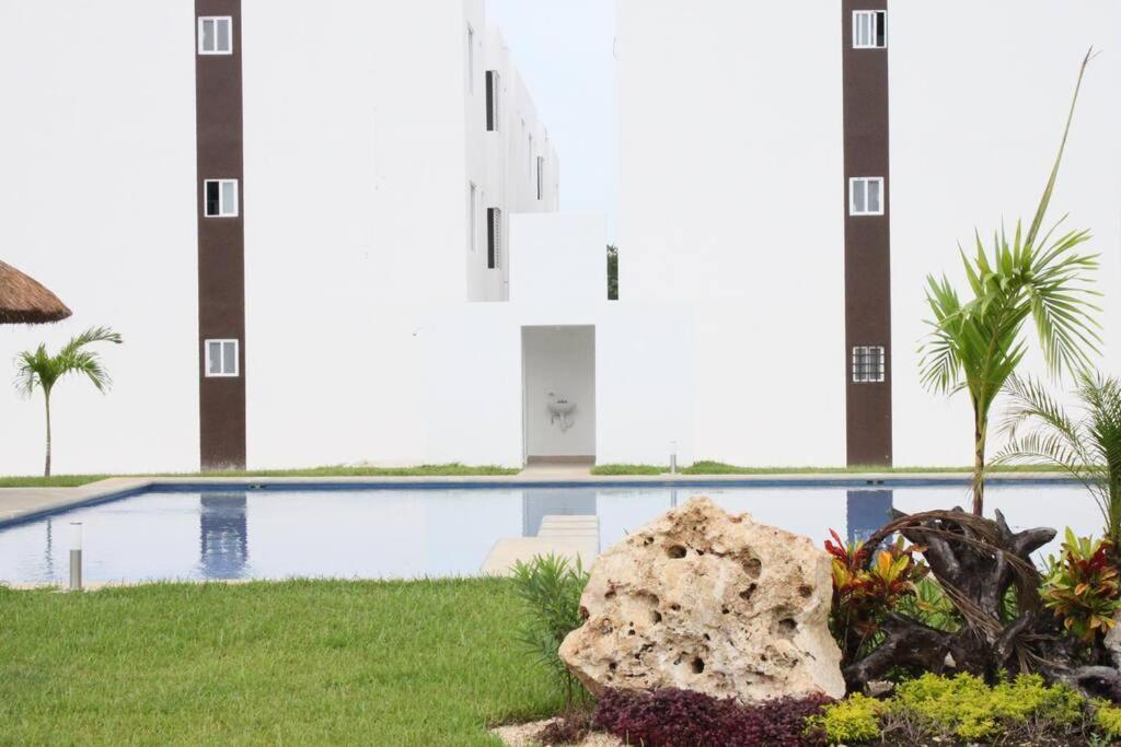 Depa De Playa C/Alberca Cerca De La 5A Avenida Lägenhet Playa del Carmen Exteriör bild